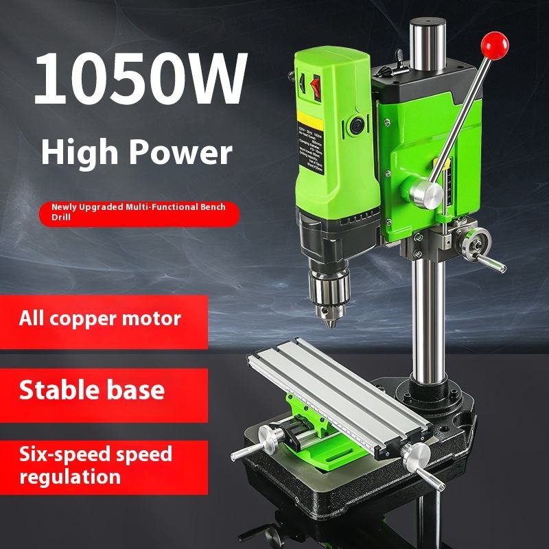 13mm 1080W Mini Bench Drill Press Multipurpose With 4 Inch Cross Bench Pliers Drilling Machine Mini Bench Drilling Machine