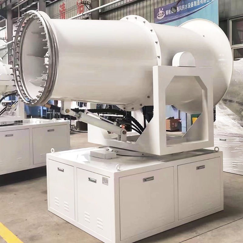 60m Mobile Security Fog Cannon Agricultural Mist Blower Sprayer with Pump Motor Engine 3KW-22KW Power 200-400L Water Tank