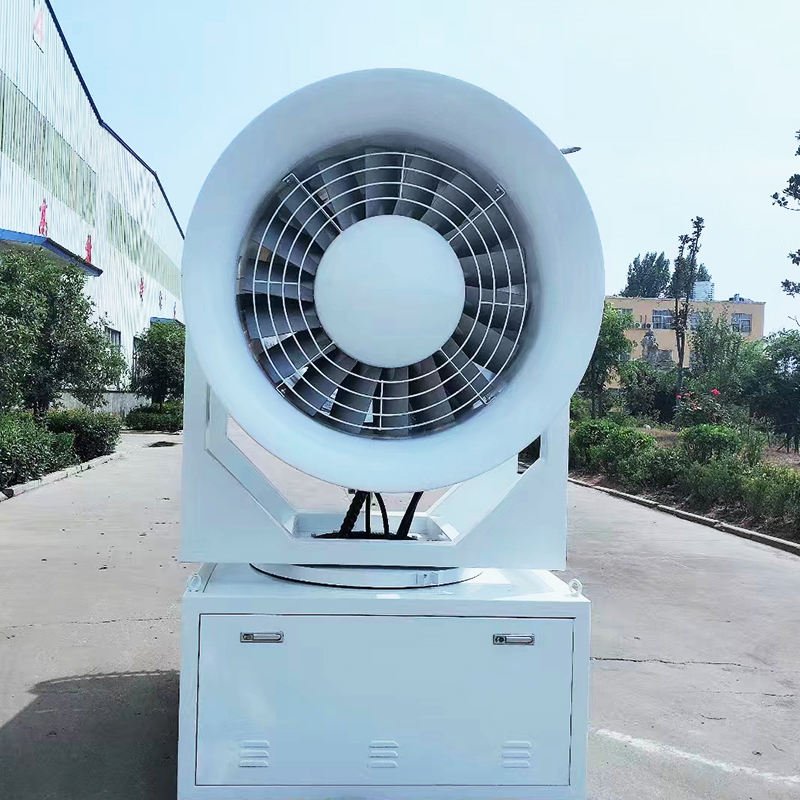 60m Mobile Security Fog Cannon Agricultural Mist Blower Sprayer with Pump Motor Engine 3KW-22KW Power 200-400L Water Tank
