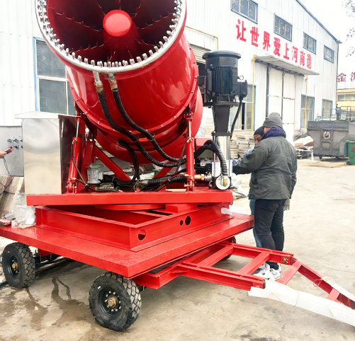 High Power Fog Cannon, Industrial Environmental Dust Suppression Sprayer, Customizable