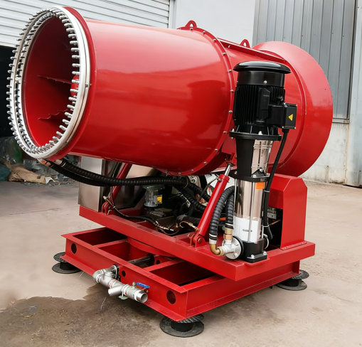 High Power Fog Cannon, Industrial Environmental Dust Suppression Sprayer, Customizable