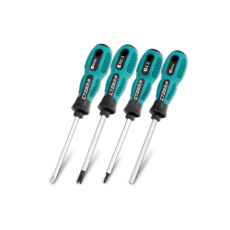 Electrician Industrial Grade Plastic Handle Cross/Straight Type Screwdriver Set Multipurpose Adjustable Torque Repair Tool