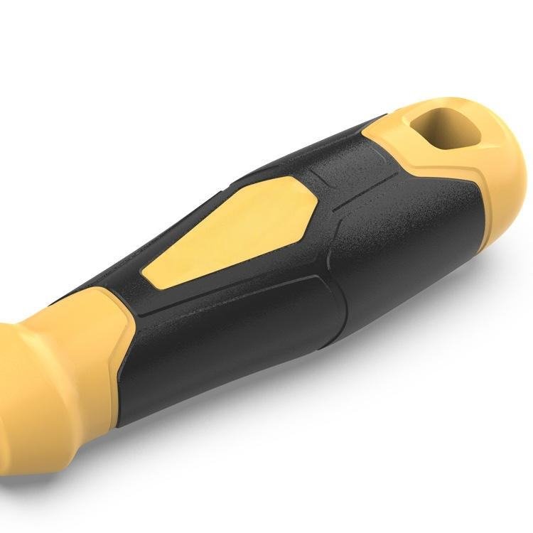 High-hardness 6-Piece Screwdriver Set with Slotting and Cross Functions