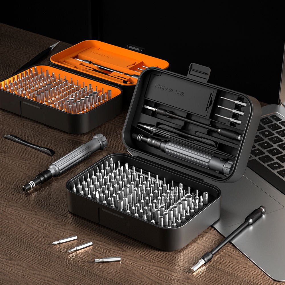 New 130 in 1 Magnetic Screwdriver Bits Multi-function Professional Repair Tool Set Aluminum Alloy Handle Mini Screwdriver Set