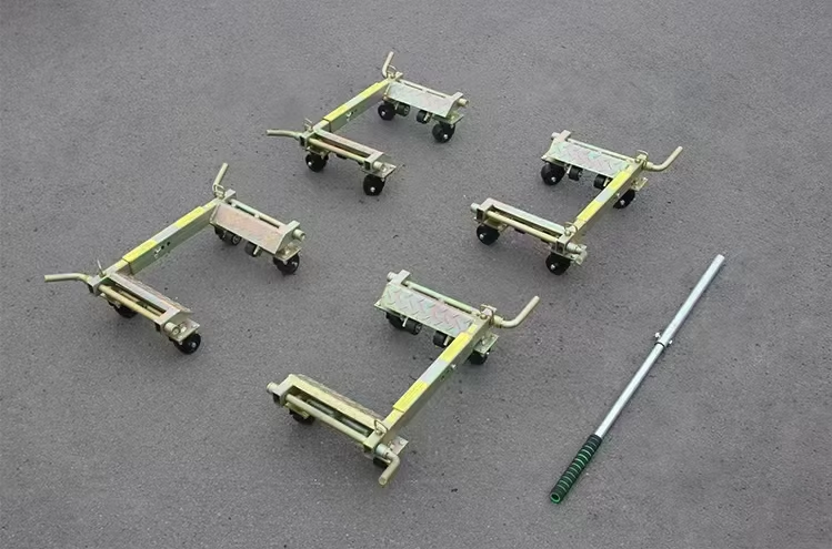Handling Equipment Moving Tool Heavy Duty Trailer Moving Dolly Car Towing Dolly with Big Wheels