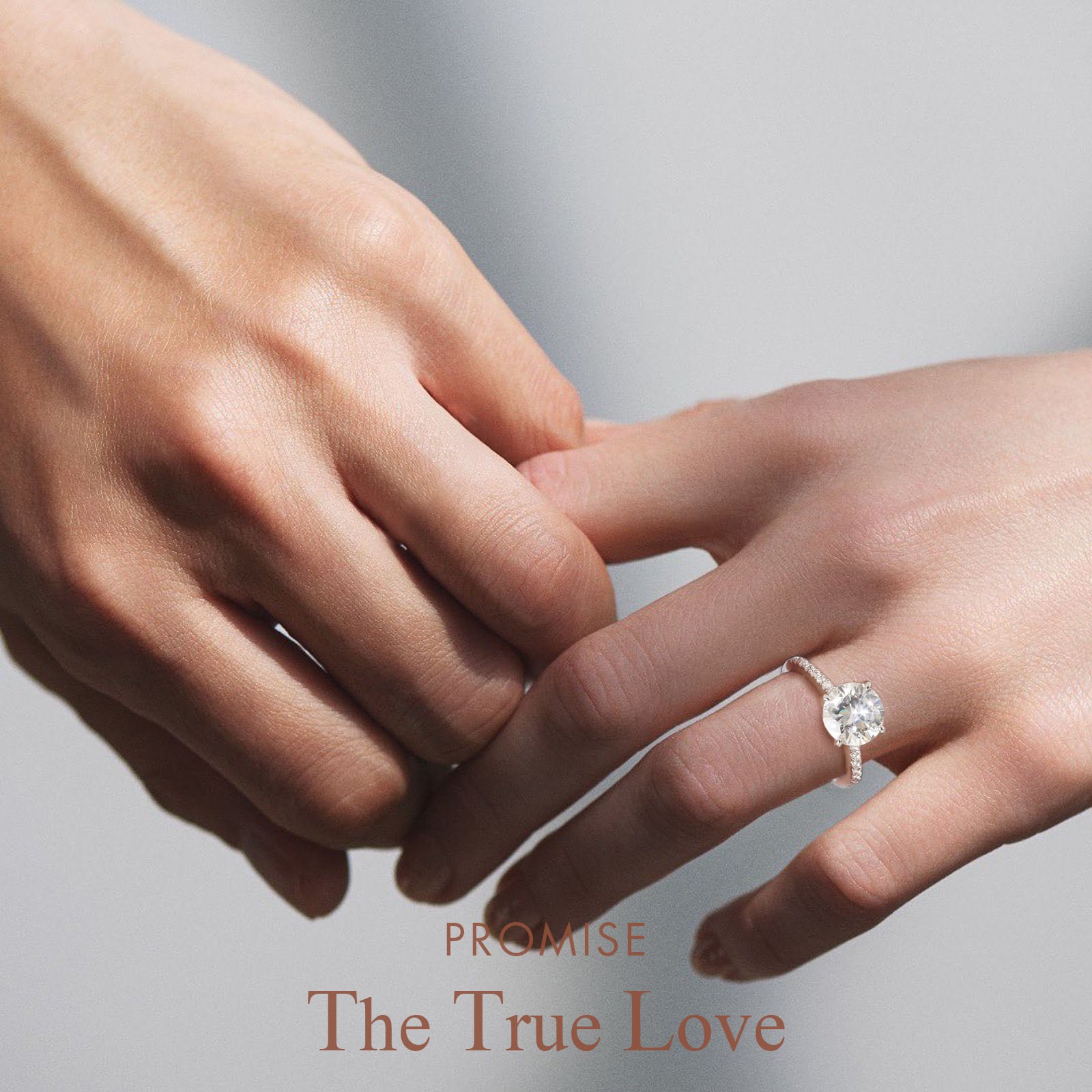 1ct 2ct 3ct Moissanite Ring Fine Jewelry Gifts Wedding Promise 925 Sterling Silver Engagement GRA VVS Diamond Fashion Women Ring