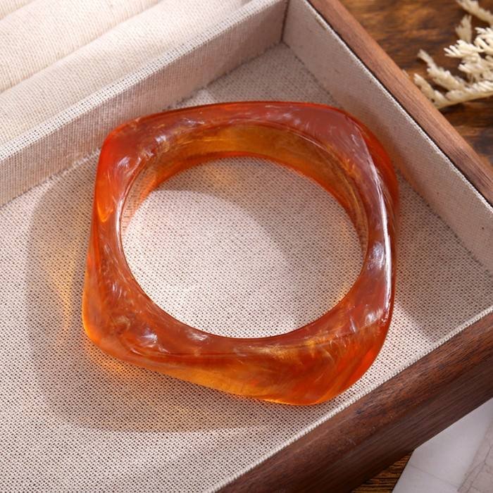 Trendy Geometric Chunky Resin Thick Bangles for Women Acrylic Bracelets Autumn Winter Jewelry Gift