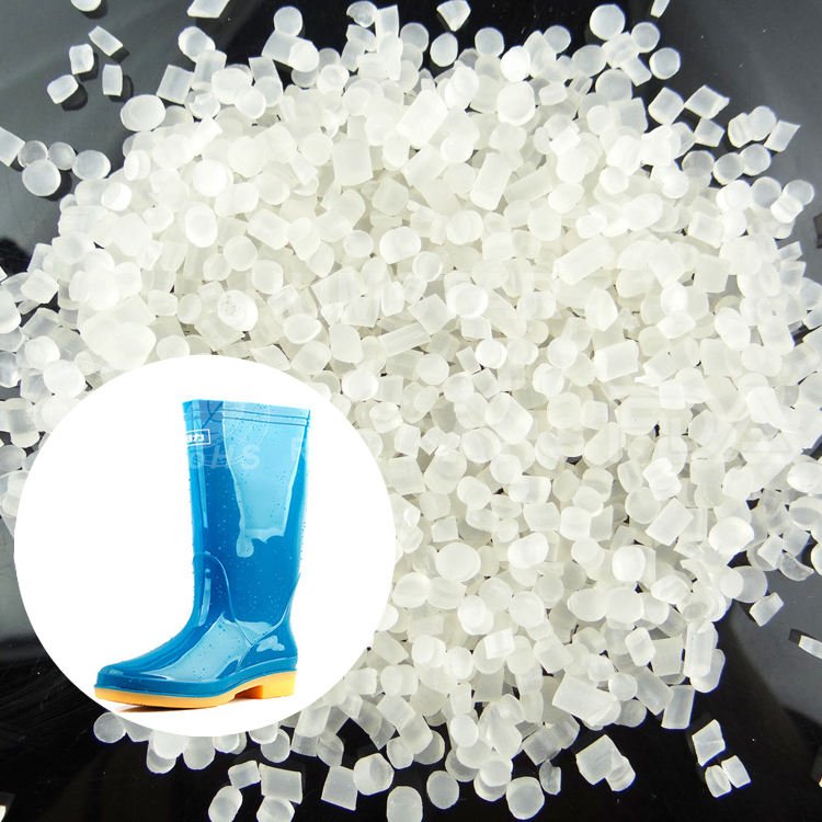 Make PVC Shoes Sole with Elastic Granule Compound Injection Grade PVC Raw Material for Boot Injection PVC Granule for Boots