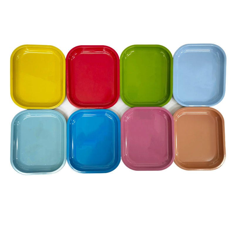 Wholesale Black for Rolling Tray Handmade Metal Serving Tray Customizable Design Iron Tin China Manufacture