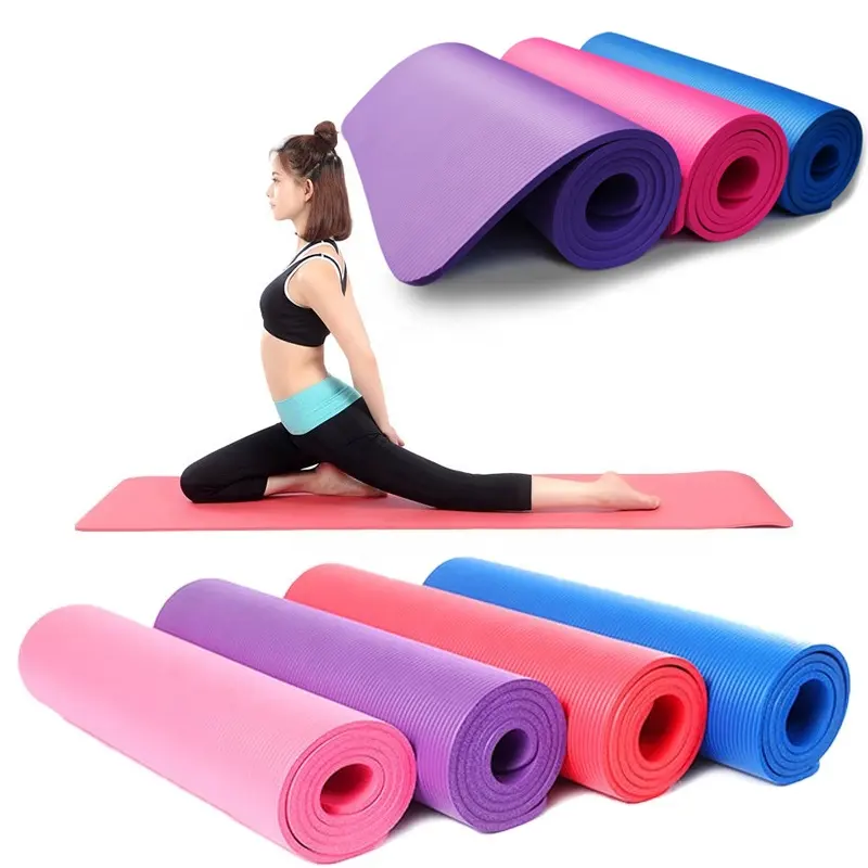 High Quality Gym Yoga Mat Wholesale Price Custom Durable Mat Yoga NBR Exercise Hot Sale Yoga Mat