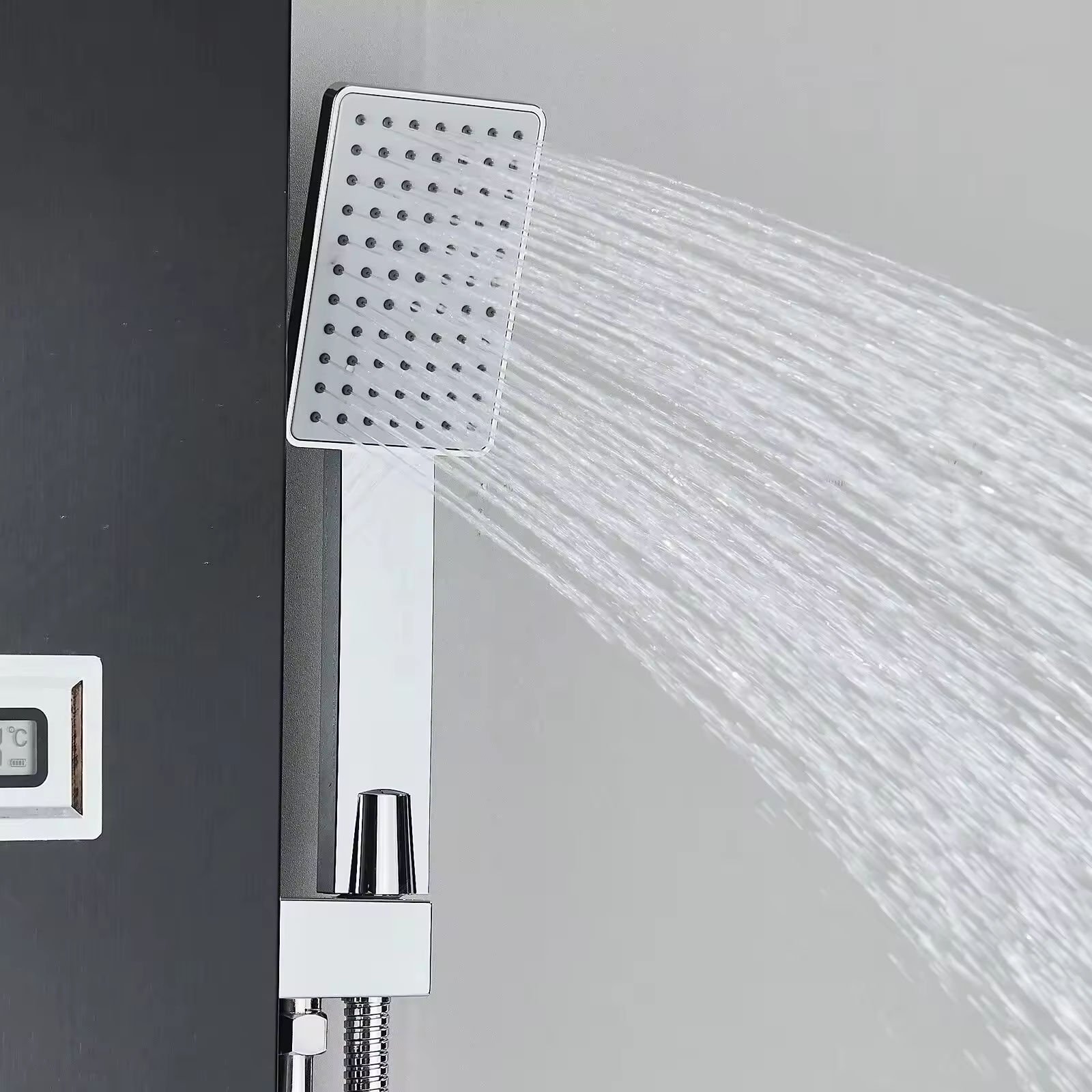 Luxury Multi-functional Hot Cold Shower Panel High Quality Stainless Steel Wall Mounted Shower Panel
