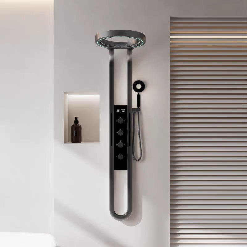 Wholesale Shower Panel System Hotel Bathroom Rainfall Shower Panel Set Stainless Steel Wall Mounted Shower Panel