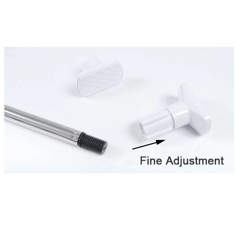 Shower Curtain Rods and Rails 2022 Curtains Hot Sale Modern New Fashion Self Adhesive Set Stainless Steel Bay Window Curtain Rod