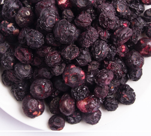 Freeze Dried Blueberries Whole Natural Loose Packing Dehydrated Blueberry Fruits for Food