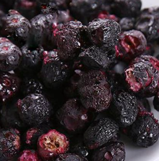 Freeze Dried Blueberries Whole Natural Loose Packing Dehydrated Blueberry Fruits for Food