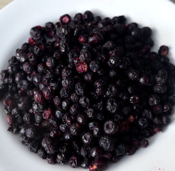 Freeze Dried Blueberries Whole Natural Loose Packing Dehydrated Blueberry Fruits for Food