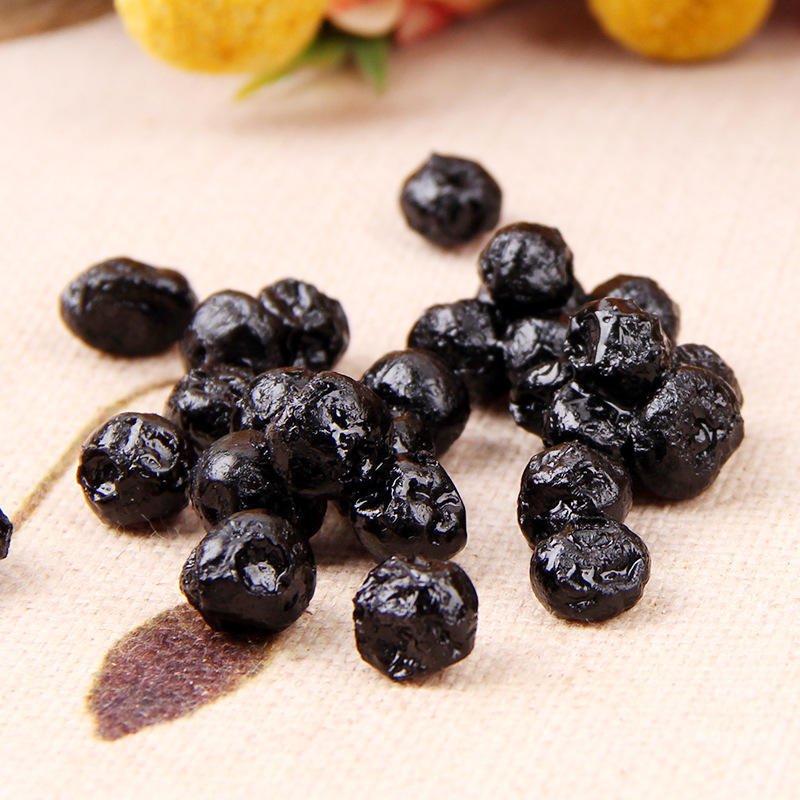 Dried Sweet Whole Blueberry Fruits Confits Candied Blue Berry Fruits for Food