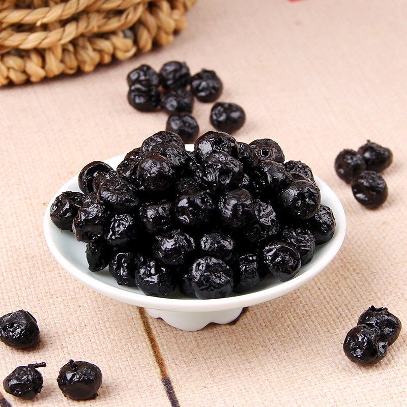 Dried Sweet Whole Blueberry Fruits Confits Candied Blue Berry Fruits for Food