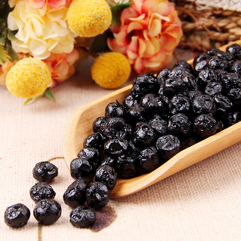 Dried Sweet Whole Blueberry Fruits Confits Candied Blue Berry Fruits for Food