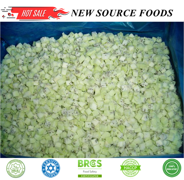 High Quality Hot Sell China Factory Frozen Fruit Food for Wholesales and Retail Sweet IQF Frozen Kiwi Kiwifruit Sliced Diced