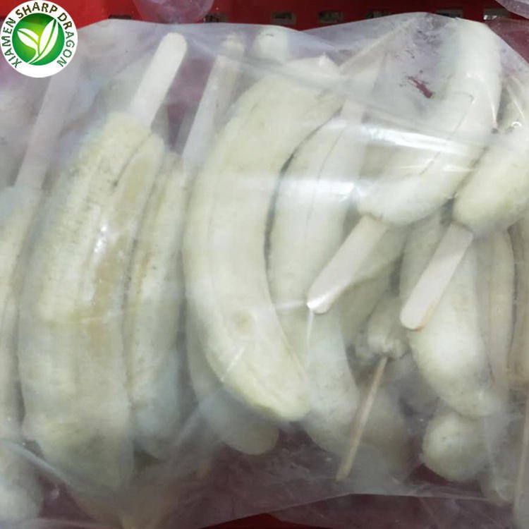 IQF Wholesale Price Whole Frozen Banana on the Stick China EDIBLE Bananas Prices in Ecuador Frozen Fresh Banana Bag SD 10 Tons