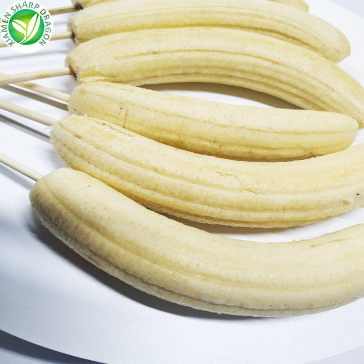 IQF Wholesale Price Whole Frozen Banana on the Stick China EDIBLE Bananas Prices in Ecuador Frozen Fresh Banana Bag SD 10 Tons