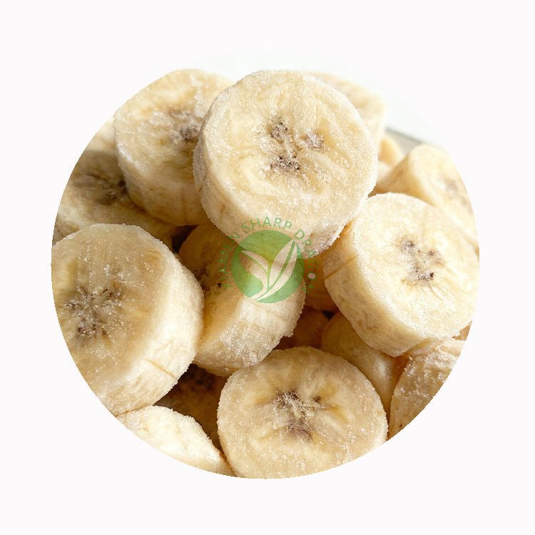 XMSD IQF Frozen Banana Slices Bulk Supply with OEM ODM Solutions for Private Label Brands and Food Manufacturers