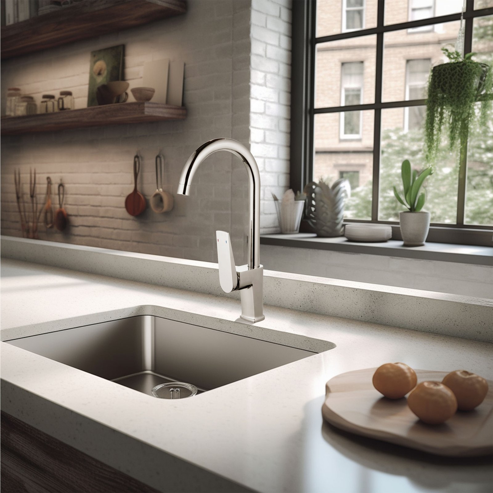 Single Handle Brass Faucet Set of Bathroom Faucets Single Hole Kitchen Faucets Bath Shower Mixer