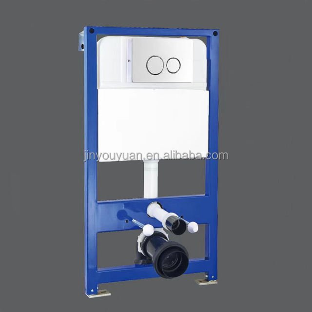 T281 Wall Hung Bathroom Concealed Cistern with Frame in Wall Cistern Watermark Wels Can Fit Geberite Sigma Flush Plate