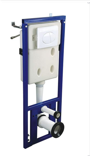 Plastic Bathroom Toilet Wall Hung Toilet Water Tank Concealed Cistern