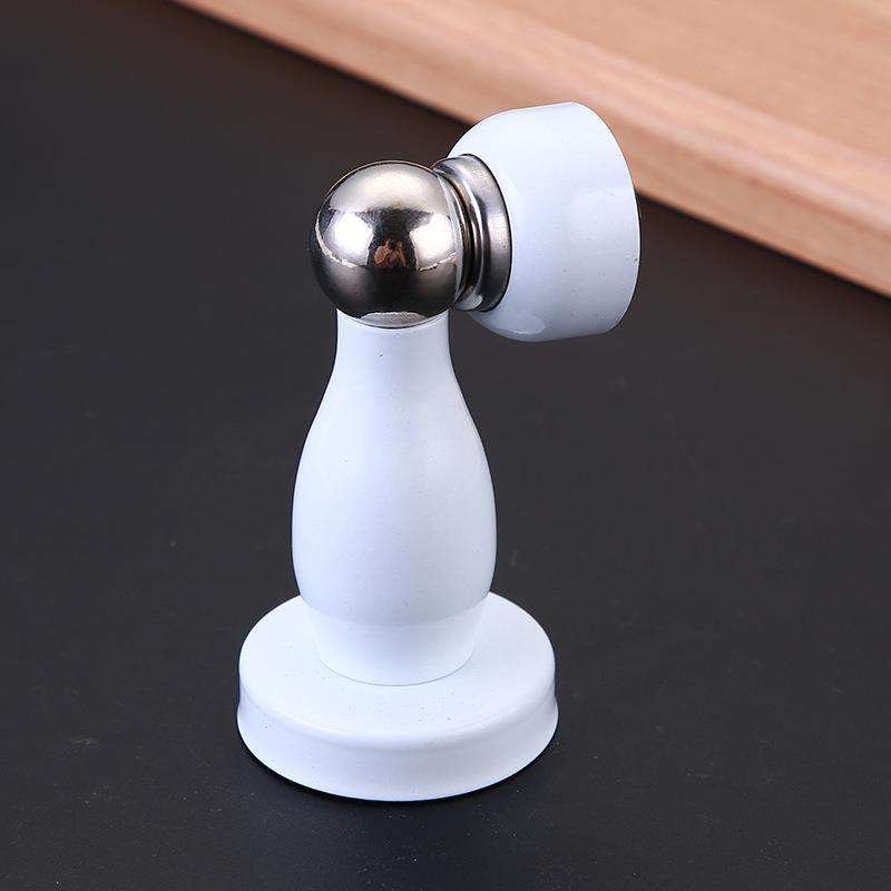 Custom Modern Design Stainless Steel Magnetic Door Stopper Metal Door Accessories Heavy Duty Door Holder Stopper for Bathroom