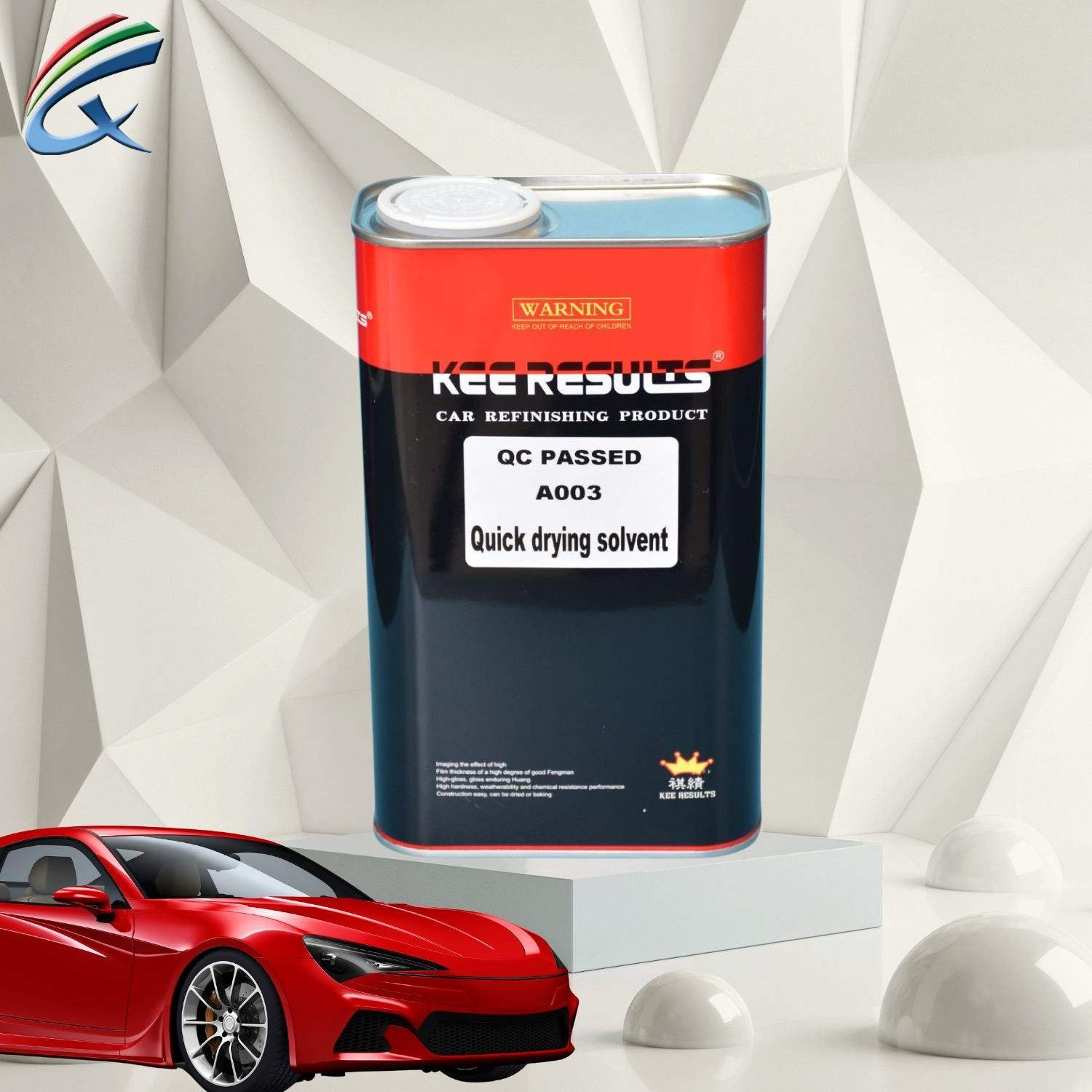 KEERESUITS A003 2K Automotive Paint Quick Drying Agent Fast Drying Additive Reduce Drying Time for Spray Application