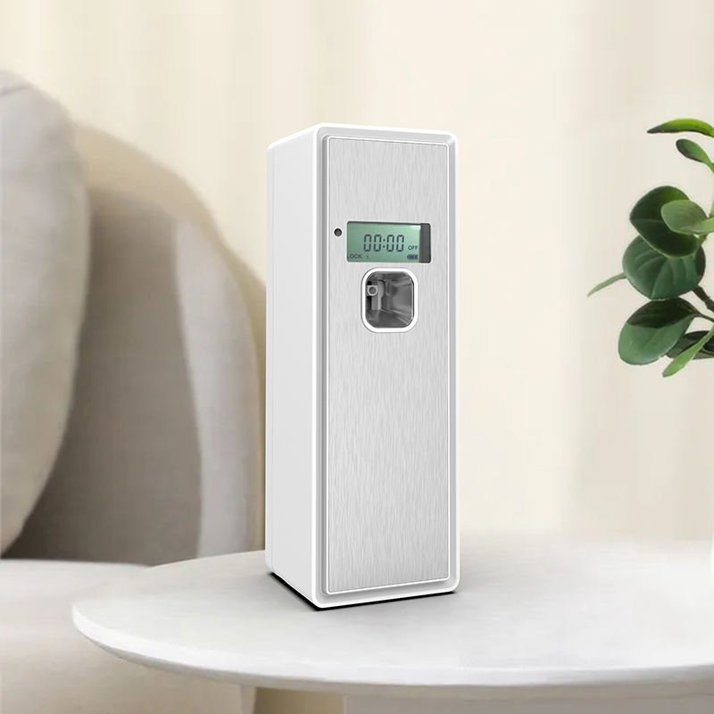 Plug in Timer Programmable Refill Cans Automatic Spraying LCD Fragrance Aerosol Dispenser Air Freshener Machine