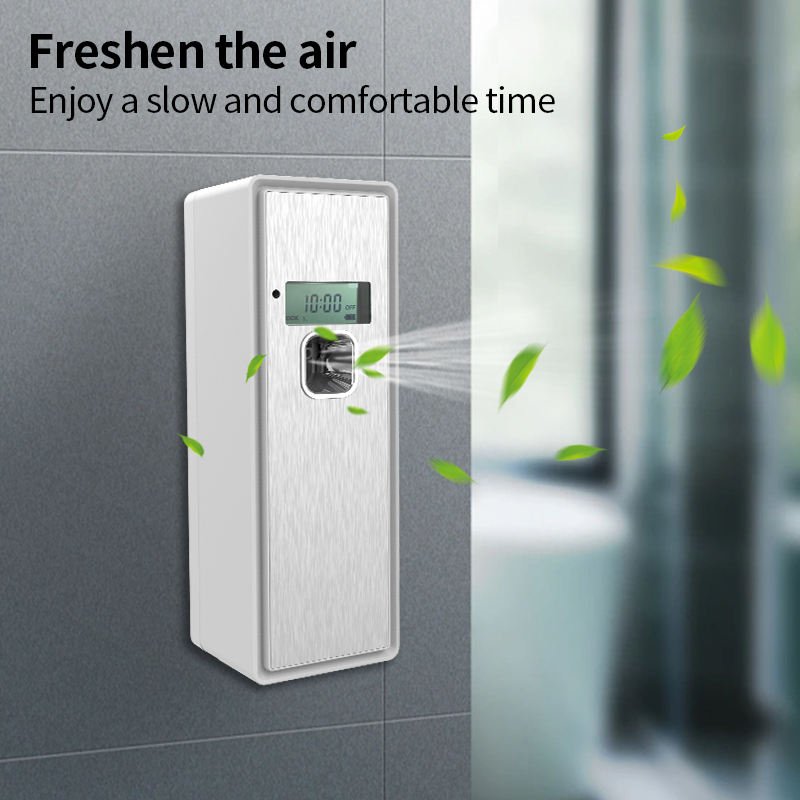 Plug in Timer Programmable Refill Cans Automatic Spraying LCD Fragrance Aerosol Dispenser Air Freshener Machine