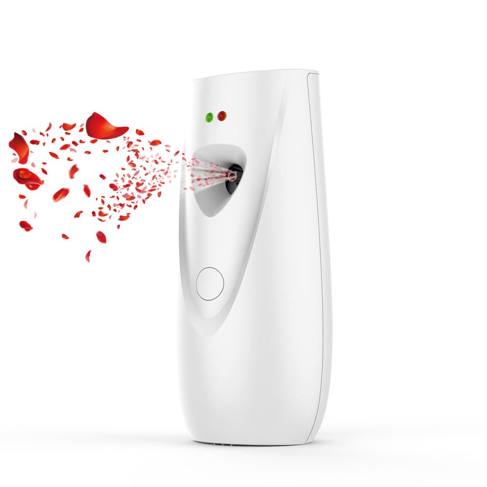 New Custom LOGO Wall Mounted 250ml Fragrance Freshening Device Room Toilet Aerosol Automatic Spray Home Air Freshener Dispenser