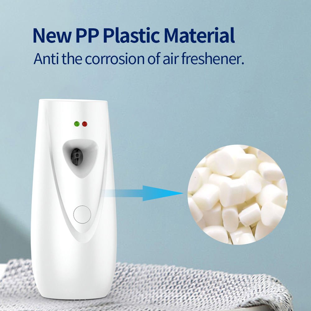 New Custom LOGO Wall Mounted 250ml Fragrance Freshening Device Room Toilet Aerosol Automatic Spray Home Air Freshener Dispenser