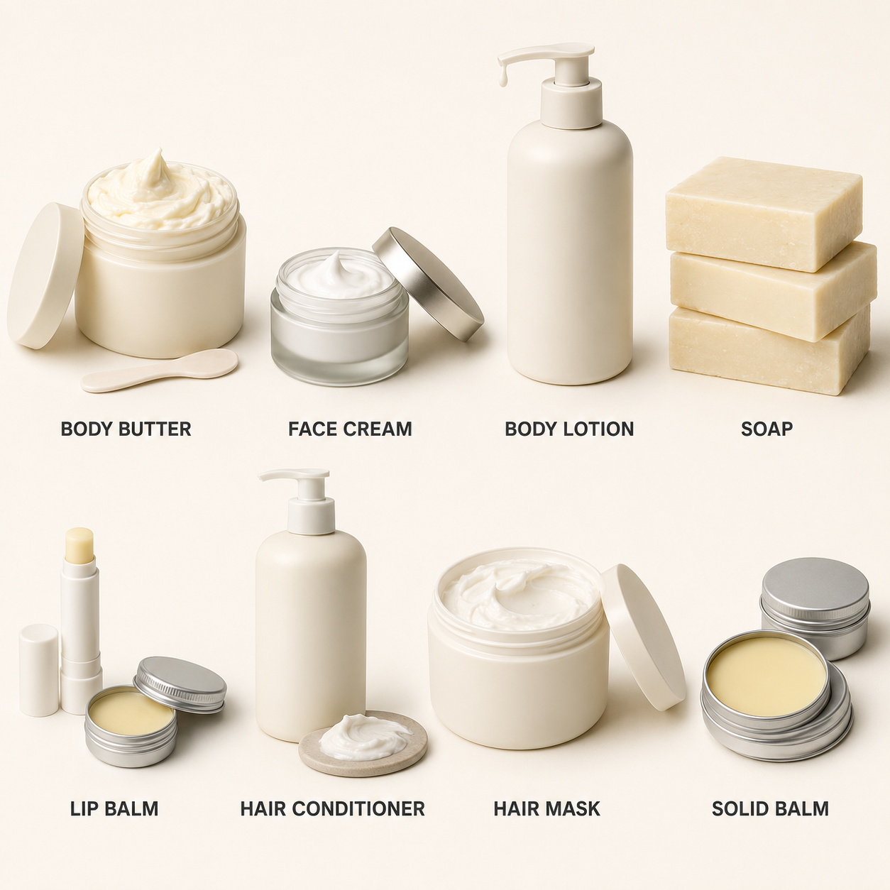 Natural Shea Butter Soft Creamy Cosmetic Ingredient Wholesale for Skin Care Hair Care Body Butter Cream Lotion Formulation