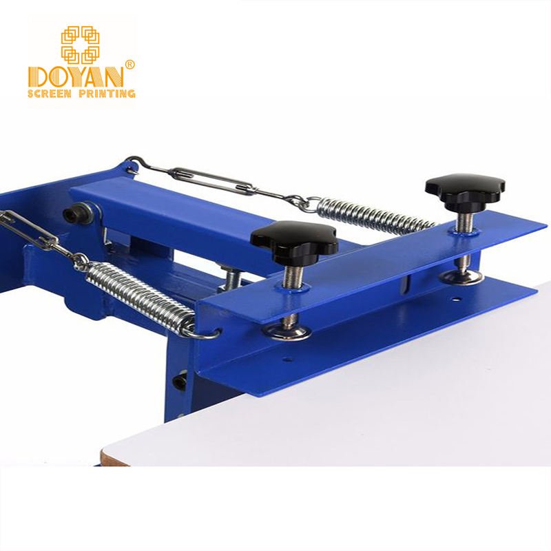 Single Color 1 Station Silk Screening Screenprint Press Screen Printing Machine