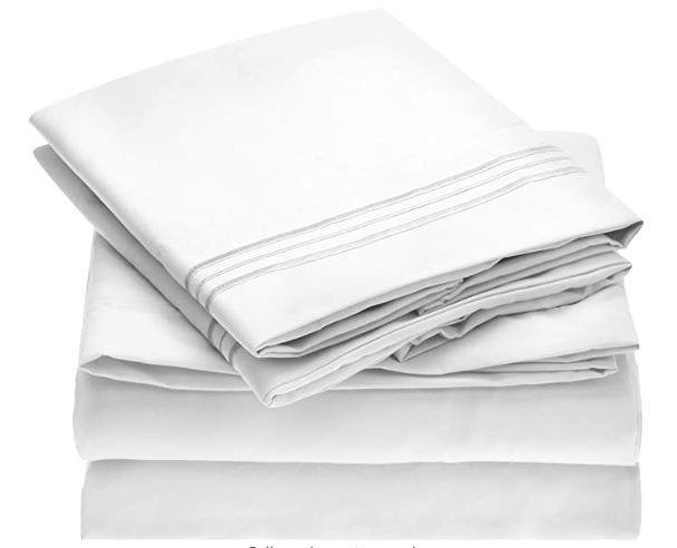 Premium Hotel 100% Microfiber Bedding Set Custom Super Soft and Breathable Fitted Bed Sheet Pillowcase Duvet Cover