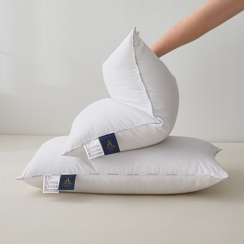 Anti Mite Waterproof Bed Pillow Oil Resistant Skin Friendly Hotel Sleeping Pillow