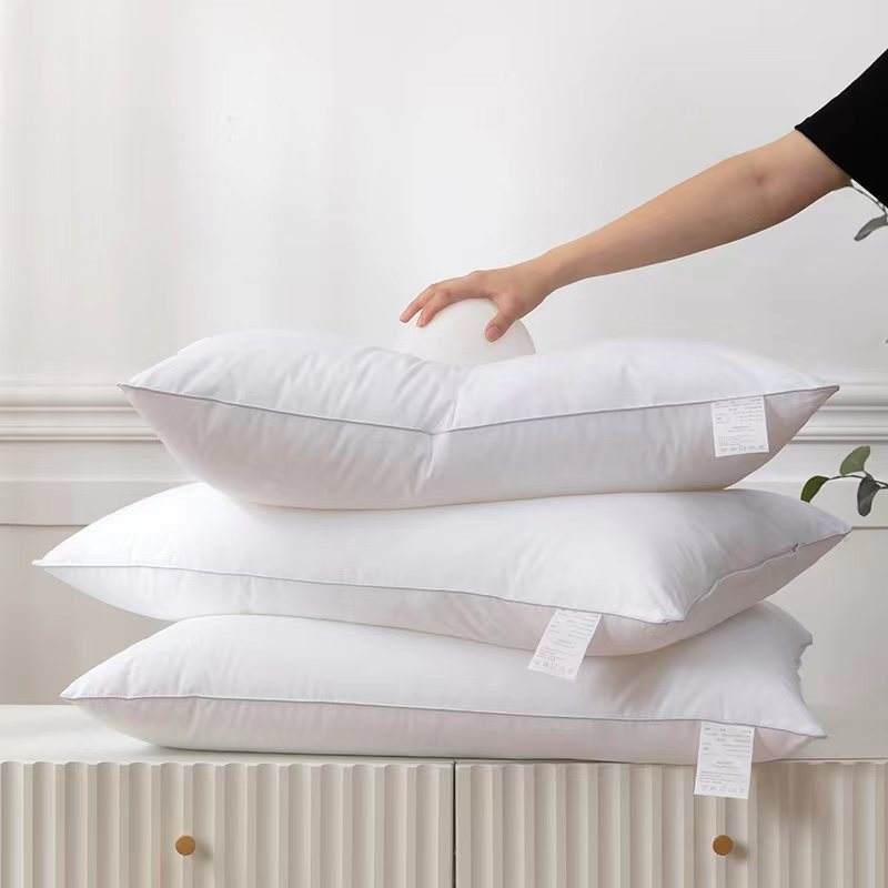 Wholesale Cheap Hotel Bed Pillows Soft Down Alternative Machine Washable Hypoallergenic Fluffy Pillow