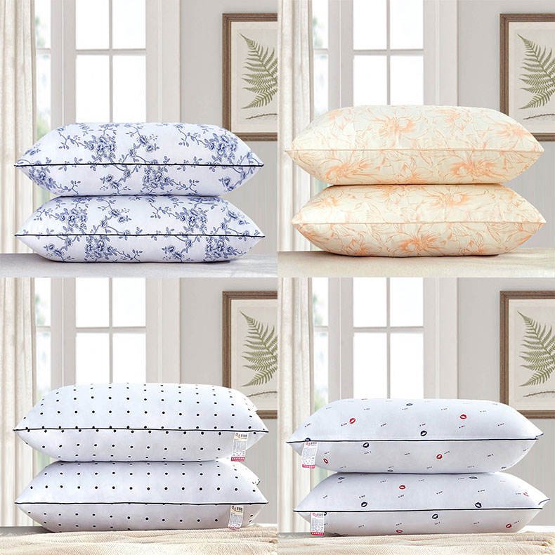 Scientific Neck protection Ultra Soft Custom Feather Velvet Pillow
