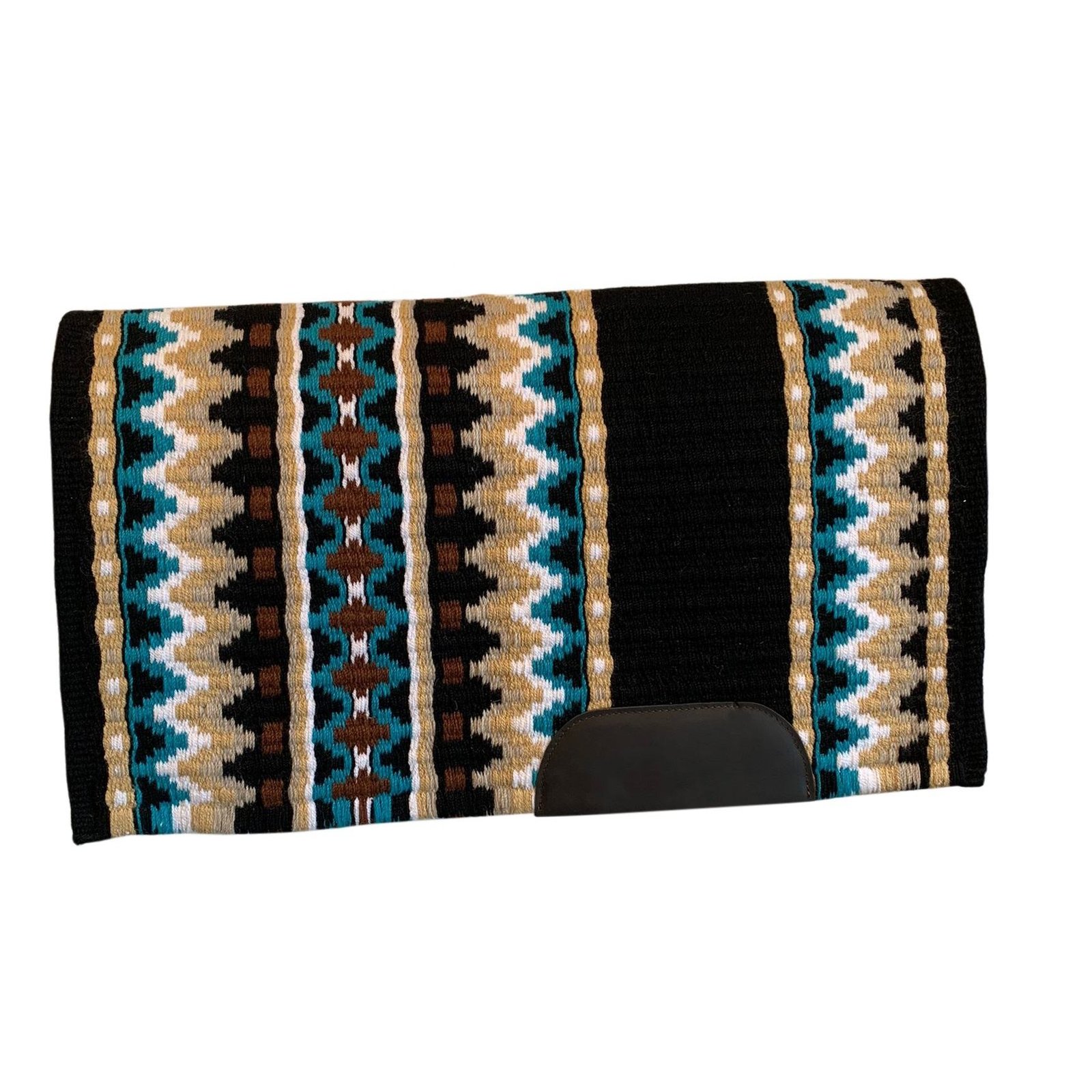 Wholesale Supplier Western Horse Saddle Pad Indian Material Equestrian Best Quality Glitter Wool Customized Color/Size/Logo Oil