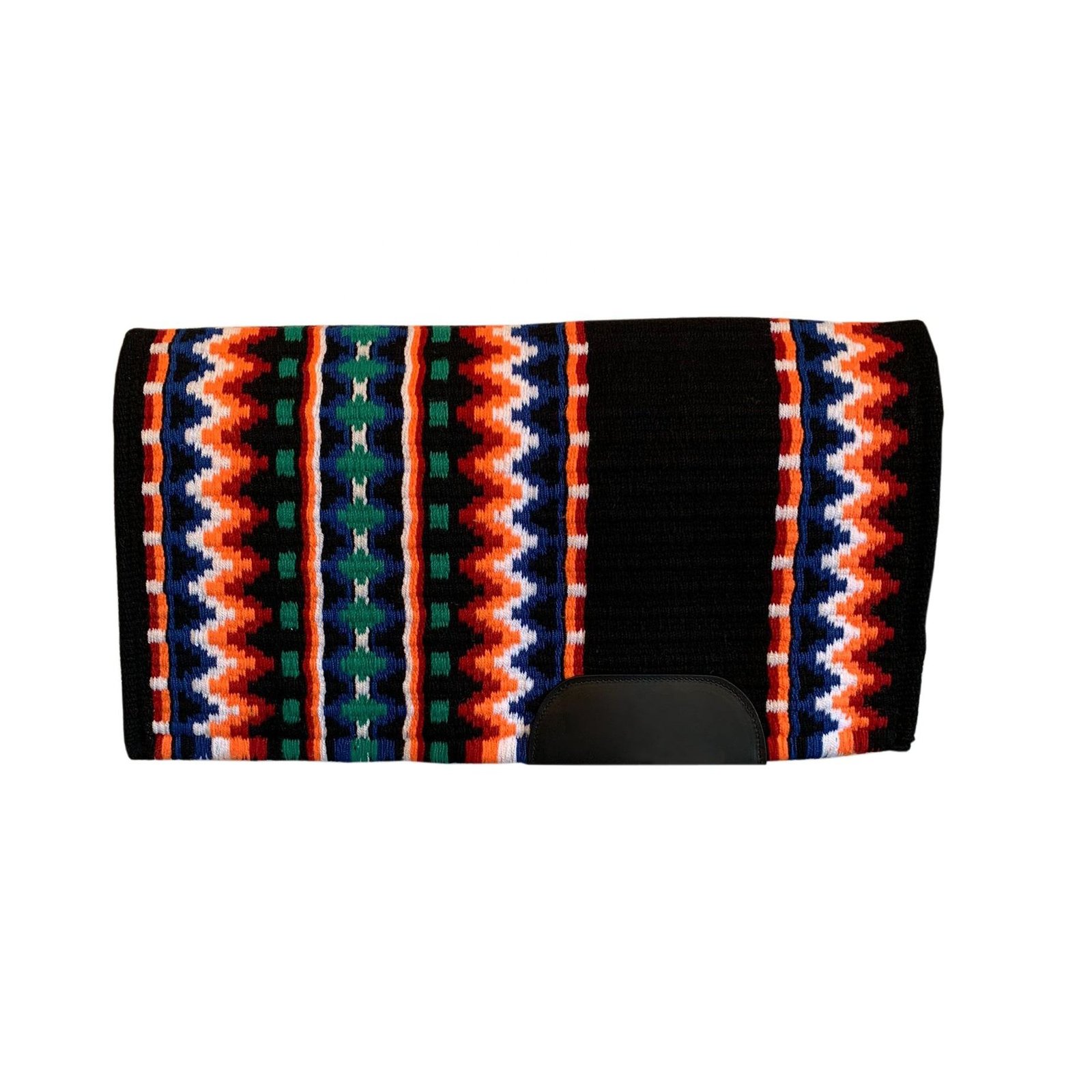 Wholesale Supplier Western Horse Saddle Pad Indian Material Equestrian Best Quality Glitter Wool Customized Color/Size/Logo Oil