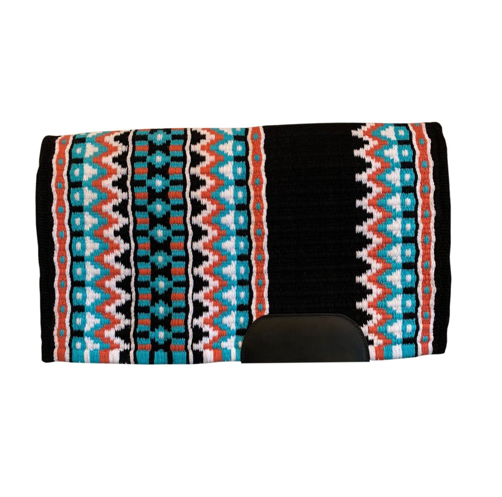Wholesale Supplier Western Horse Saddle Pad Indian Material Equestrian Best Quality Glitter Wool Customized Color/Size/Logo Oil