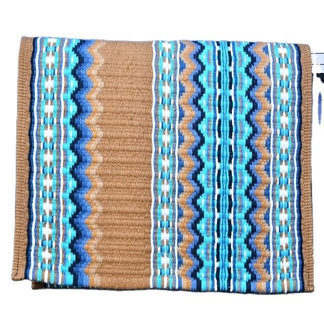 Wholesale Supplier Australia Wool Customizable Western Horse Saddle Pad for Horse Racing Glitter Equestrian Perfect Companion