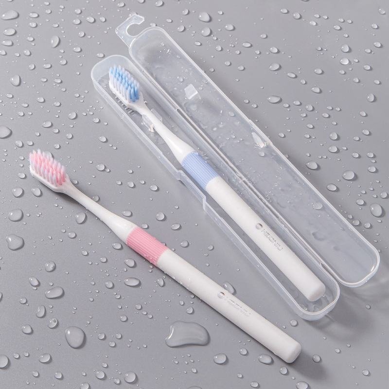 High-End Adults Toothbrush with Soft Nylon Bristle and Plastic Handle Boxed Independent Travel Wholesale From Department Store