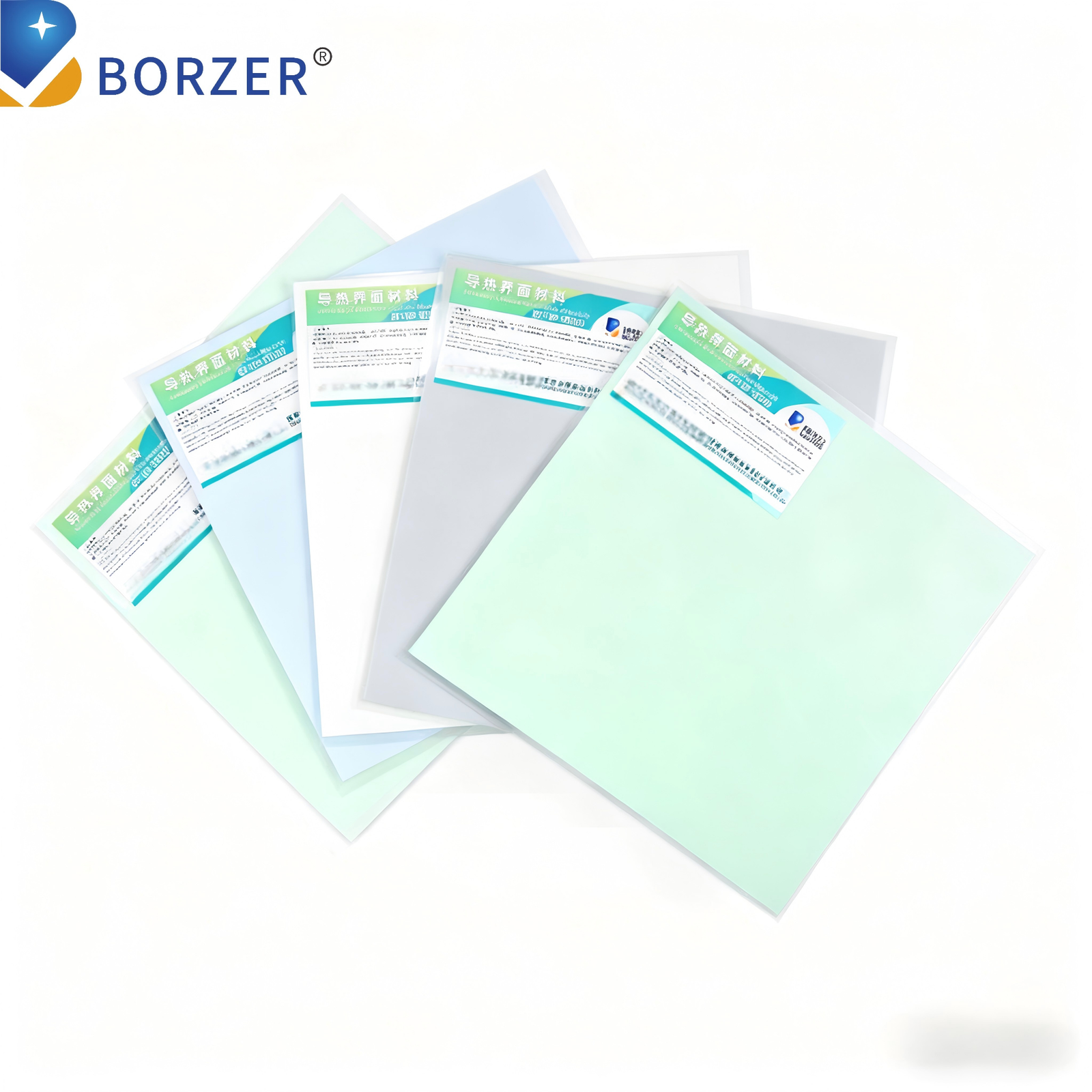Borzer Thermal Interface Material: Highly Efficient Thermal Conductivity Silicone Thermal Pads 3W