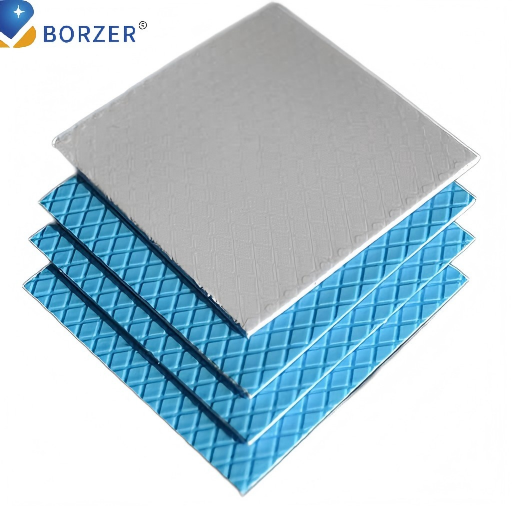 Borzer Thermal Interface Material: Highly Efficient Thermal Conductivity Silicone Thermal Pads 6W