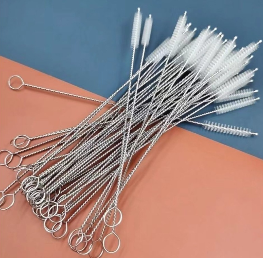 Long Straw Cleaning Brush for Tumbler Water Bottle Sippy Cup Tubes Pipe Cleaners Stainless Steel Straw Cleaner Brush Set